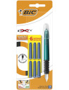 863088,Stilou xpen standard + 6 cartuse blister bic