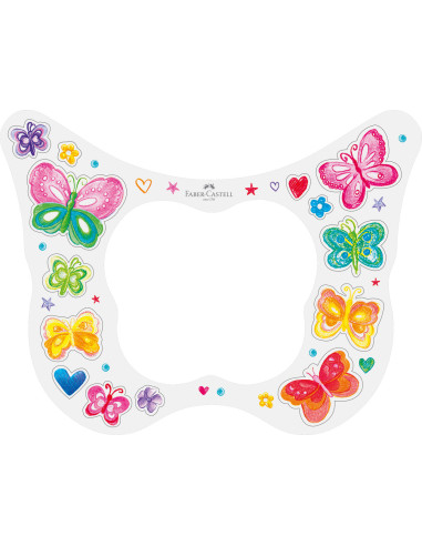 FC201971,Set cadou 20 creioane colorate sparkle butterfly faber-castell