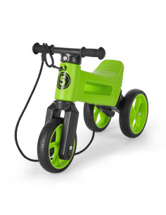 410_006,Bicicleta fara pedale Funny Wheels Rider SuperSport 2 in 1 Green Apple