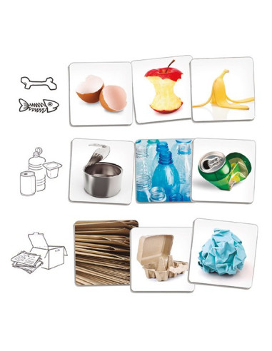 AKR20552,Joc de logica si asociere Protejam mediul: Separam si reciclam