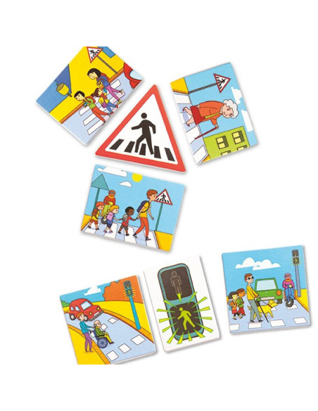 AKR20575,Joc educativ Prima mea lectie de circulatie