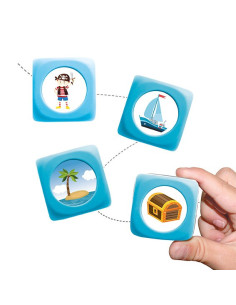 AKR30770,Cuburi cu povesti pentru dezvoltarea vorbirii Story cubes 2