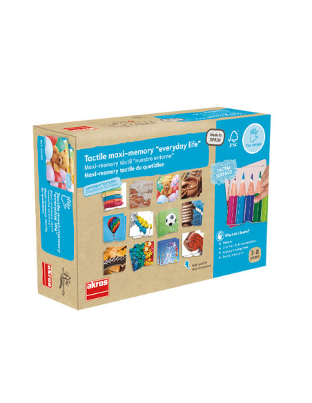 AKR20410,Joc de memorie tactil Viata de zi cu zi