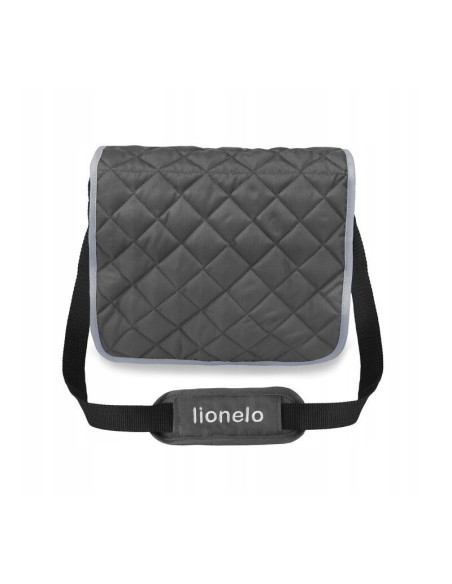 BN-LO-EMMA PLUS_STONE,Lionelo - Carucior sport Emma Plus, Cu tavita, 2 Suporturi pentru pahar, Geanta accesorii, Conform cu stan