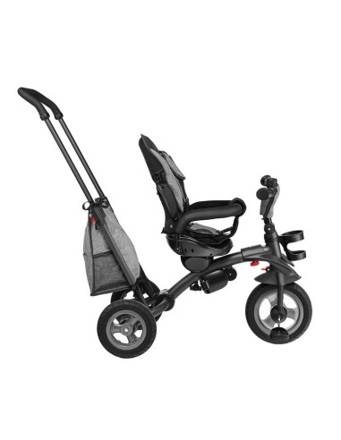 BN-LO-TRISSTONE_GREY,Lionelo - Tricicleta Tris, Mecanism de pedalare libera, Suport picioare, Control al directiei, Scaun revers