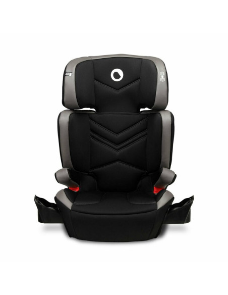 BN-LO-HUGO_LETHER_GREY,Lionelo - Scaun auto Hugo Lether, Cu Isofix, Tetiera, Husa, 2 suporturi pentru pahar,15-36 Kg, Conform cu