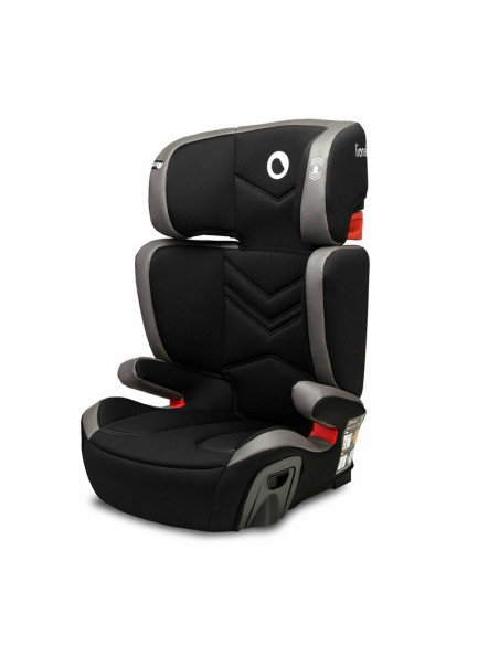 BN-LO-HUGO_LETHER_GREY,Lionelo - Scaun auto Hugo Lether, Cu Isofix, Tetiera, Husa, 2 suporturi pentru pahar,15-36 Kg, Conform cu
