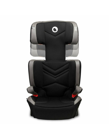 BN-LO-HUGO_LETHER_GREY,Lionelo - Scaun auto Hugo Lether, Cu Isofix, Tetiera, Husa, 2 suporturi pentru pahar,15-36 Kg, Conform cu