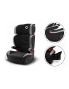 BN-LO-HUGO_LETHER_GREY,Lionelo - Scaun auto Hugo Lether, Cu Isofix, Tetiera, Husa, 2 suporturi pentru pahar,15-36 Kg, Conform cu