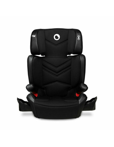 BN-LO-HUGO_LETHER_BLACK,Lionelo - Scaun auto Hugo Lether, Cu Isofix, Tetiera, Husa, 2 suporturi pentru pahar,15-36 Kg, Conform c