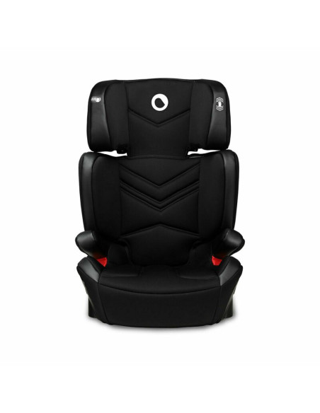 BN-LO-HUGO_LETHER_BLACK,Lionelo - Scaun auto Hugo Lether, Cu Isofix, Tetiera, Husa, 2 suporturi pentru pahar,15-36 Kg, Conform c