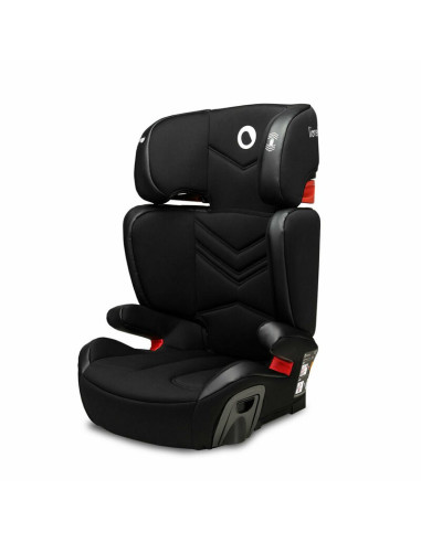 BN-LO-HUGO_LETHER_BLACK,Lionelo - Scaun auto Hugo Lether, Cu Isofix, Tetiera, Husa, 2 suporturi pentru pahar,15-36 Kg, Conform c