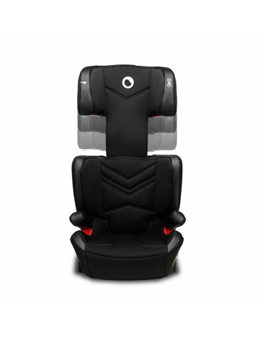 BN-LO-HUGO_LETHER_BLACK,Lionelo - Scaun auto Hugo Lether, Cu Isofix, Tetiera, Husa, 2 suporturi pentru pahar,15-36 Kg, Conform c