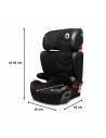 BN-LO-HUGO_LETHER_BLACK,Lionelo - Scaun auto Hugo Lether, Cu Isofix, Tetiera, Husa, 2 suporturi pentru pahar,15-36 Kg, Conform c