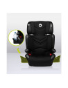 BN-LO-HUGO_LETHER_BLACK,Lionelo - Scaun auto Hugo Lether, Cu Isofix, Tetiera, Husa, 2 suporturi pentru pahar,15-36 Kg, Conform c