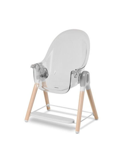 BN-LO-MAYA_WHITE,Lionelo - Scaun de masa Maya, 2 in 1, Transformabil, 3 pozitii de inclinare, Conform cu standardele europeane d