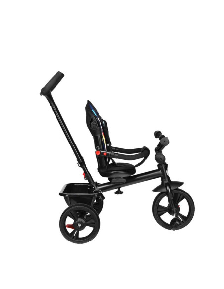 BN-LO-HAARI_BLUE_NAVY,Lionelo - Tricicleta Haari Blue Navy Suport picioare, Control al directiei, Scaun reversibil, Rotire 360 g