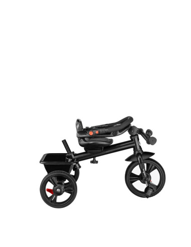 BN-LO-HAARI_BLUE_NAVY,Lionelo - Tricicleta Haari Blue Navy Suport picioare, Control al directiei, Scaun reversibil, Rotire 360 g