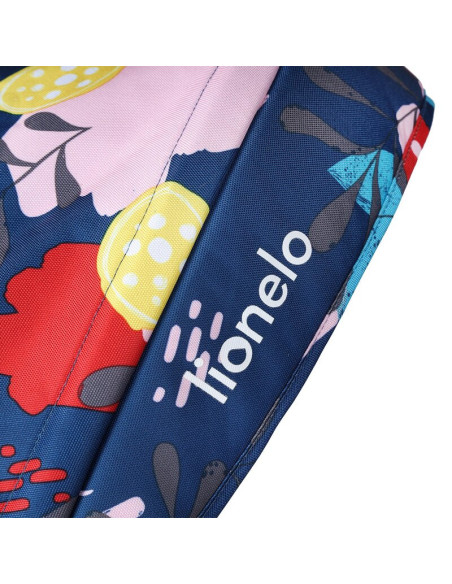 BN-LO-HAARI_BLUE_NAVY,Lionelo - Tricicleta Haari Blue Navy Suport picioare, Control al directiei, Scaun reversibil, Rotire 360 g