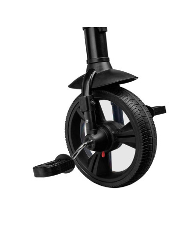 BN-LO-HAARI_BLUE_NAVY,Lionelo - Tricicleta Haari Blue Navy Suport picioare, Control al directiei, Scaun reversibil, Rotire 360 g