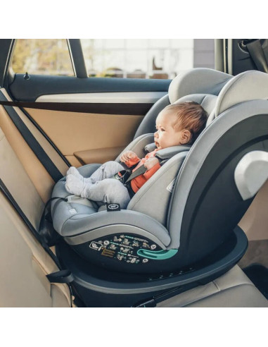 BN-44466,Scaun auto pentru copii, Opal, Pentru grupele de greutate 0-36 Kg, 40 - 150 Cm, Tehnologie Isofix I-Size, Centura Top T