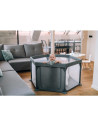 BN-44459,Tarc de joaca pentru bebe, Hexagonal, Cu 4 manere, Intrare cu fermoar, Cu geanta de transport, 117 x 67 x 67 cm, Confor