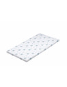 BN-47054,Saltea pliabila pentru patut, Cu husa detasabila din bumbac, Pentru patut de dimensiunea 120x60 cm, Bubaba, Rainbow