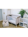 BN-47054,Saltea pliabila pentru patut, Cu husa detasabila din bumbac, Pentru patut de dimensiunea 120x60 cm, Bubaba, Rainbow