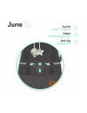BN-LO-JUNE_GREY_STONE,Lionelo - Fotoliu balansoar June, Cu arcada cu jucarii, Ergonomic, Balansare manuala, Pliabil, 0 luni+, Gr