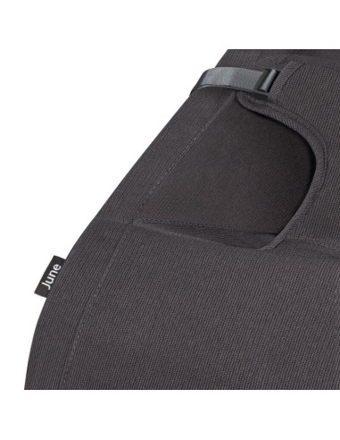 BN-LO-JUNE_GREY_STONE,Lionelo - Fotoliu balansoar June, Cu arcada cu jucarii, Ergonomic, Balansare manuala, Pliabil, 0 luni+, Gr