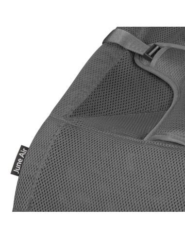 BN-LO-JUNE_AIR_GREY_STONE,Lionelo - Fotoliu balansoar June AIR, Cu arcada cu jucarii, Ergonomic, Permite circulatia aerului, Bal