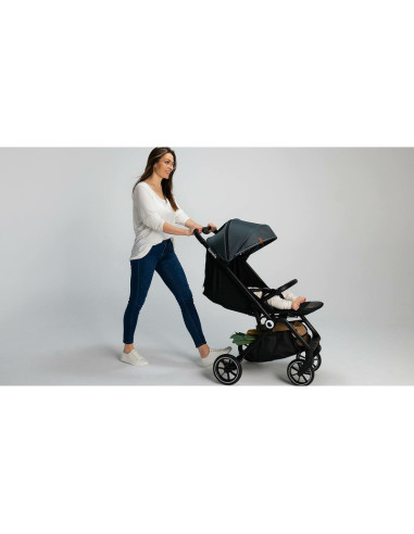 BN-LO-CLOE_BROWN_RUST,Lionelo - Carucior sport Cloe, De la nastere, Cu accesorii, Cadru din aluminiu, 0-22 kg, Usor, Pliabil cu 