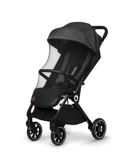 BN-LO-CLOE_GREY_STONE,Lionelo - Carucior sport Cloe, De la nastere, Cu accesorii, Cadru din aluminiu, 0-22 kg, Usor, Pliabil cu 