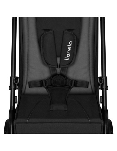 BN-LO-CLOE_GREY_STONE,Lionelo - Carucior sport Cloe, De la nastere, Cu accesorii, Cadru din aluminiu, 0-22 kg, Usor, Pliabil cu 