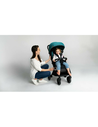 BN-LO-CLOE_GREY_STONE,Lionelo - Carucior sport Cloe, De la nastere, Cu accesorii, Cadru din aluminiu, 0-22 kg, Usor, Pliabil cu 