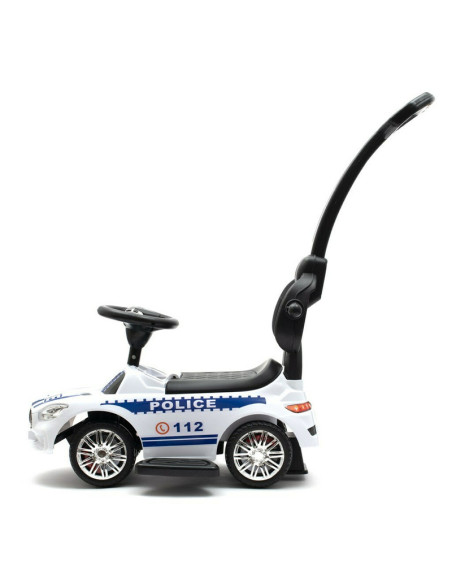 BN-45827,Masinuta de impins Police, Cu maner de impins detasabil, Cu protectii laterale, Cu melodii si claxon, Cu suport jucarii BN-45827,Masinuta de impins Police, Cu maner de impins detasabil, Cu protectii laterale, Cu melodii si claxon, Cu suport jucarii