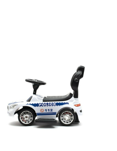 BN-45827,Masinuta de impins Police, Cu maner de impins detasabil, Cu protectii laterale, Cu melodii si claxon, Cu suport jucarii BN-45827,Masinuta de impins Police, Cu maner de impins detasabil, Cu protectii laterale, Cu melodii si claxon, Cu suport jucarii