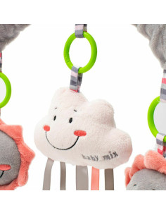 BN-45090,Arcada universala cu jucarii din plus, Pentru landou, Carucior, Scaun de masa, Patut, Baby Mix, Cloud 2