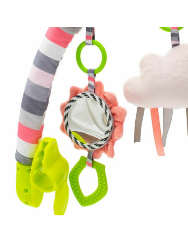 BN-45090,Arcada universala cu jucarii din plus, Pentru landou, Carucior, Scaun de masa, Patut, Baby Mix, Cloud