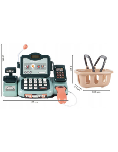 5901924222798,Casa de marcat MalPlay cu 24 accesorii
