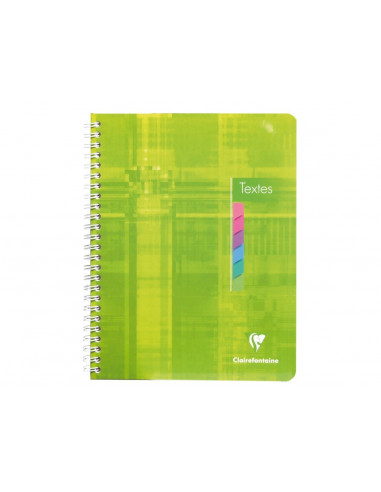 Agendă școlară Clairefontaine, 72 file, 17 x 22 cm,AGE023