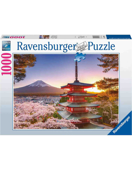 RVSPA17090,Puzzle Fuji Ciresi Infloriti, 1000 Piese