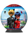RVS3D11167,Puzzle 3D Miraculous, 72 Piese