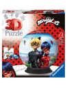 RVS3D11167,Puzzle 3D Miraculous, 72 Piese
