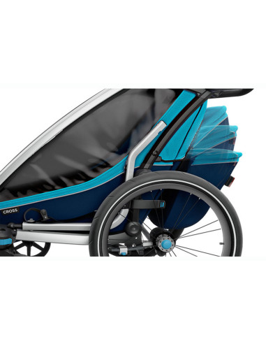 TA10202013,Carucior multisport Thule Chariot Cross 2 - Thule Blue/Poseidon