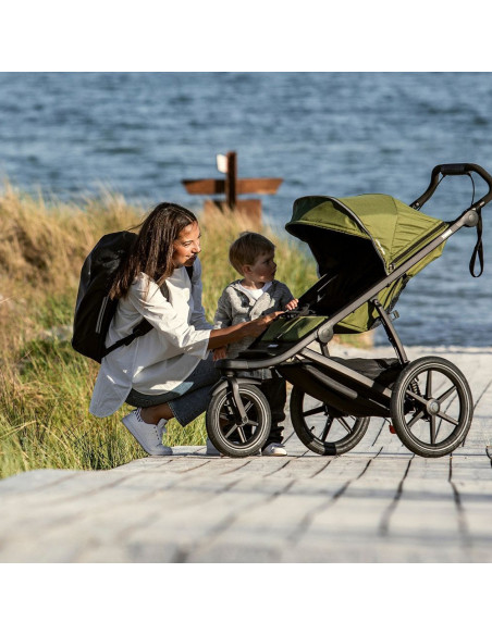 TA10101943,Carucior Thule Urban Glide 2 Single Aluminum/MajolicaBlue (model2020)