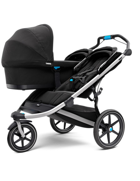 TA10101951,Carucior Thule Urban Glide 2 Double Aluminum/Jet Black