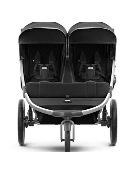 TA10101951,Carucior Thule Urban Glide 2 Double Aluminum/Jet Black