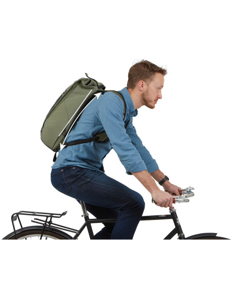 TA3204730,Rucsac urban cu compartiment laptop, Thule, Paramount Commuter, 18L, Olive Green