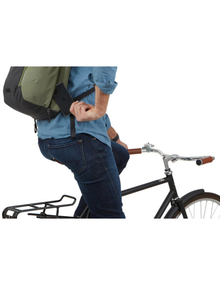 TA3204732,Rucsac urban cu compartiment laptop, Thule, Paramount Commuter, 27L, Olive Green